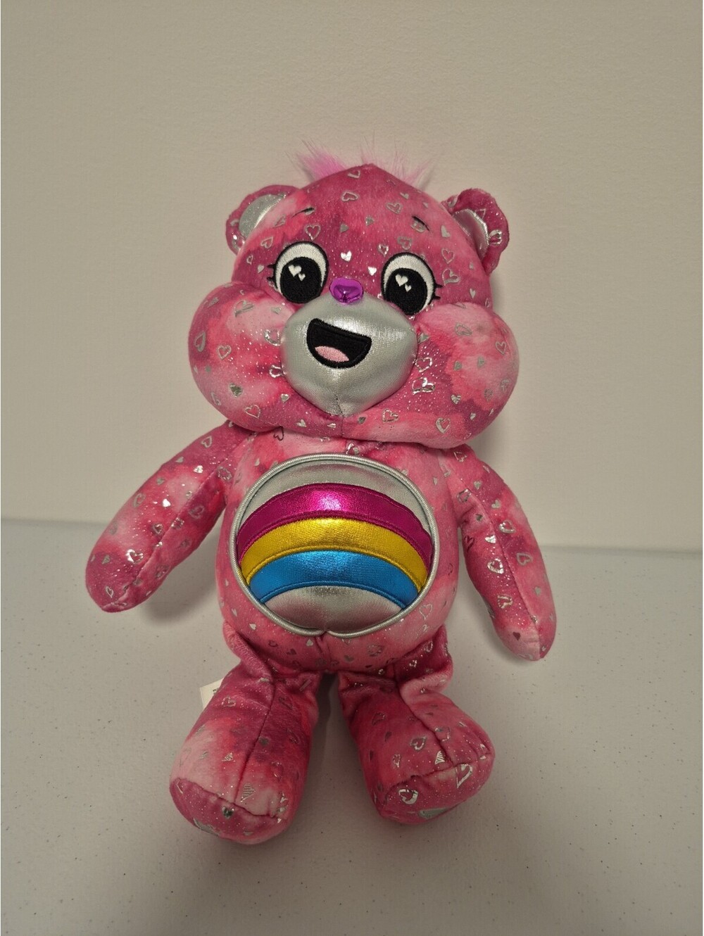 Care Bears Cheer Bear Collector's Limited Edition Glows! | 2024 Pink | Tested